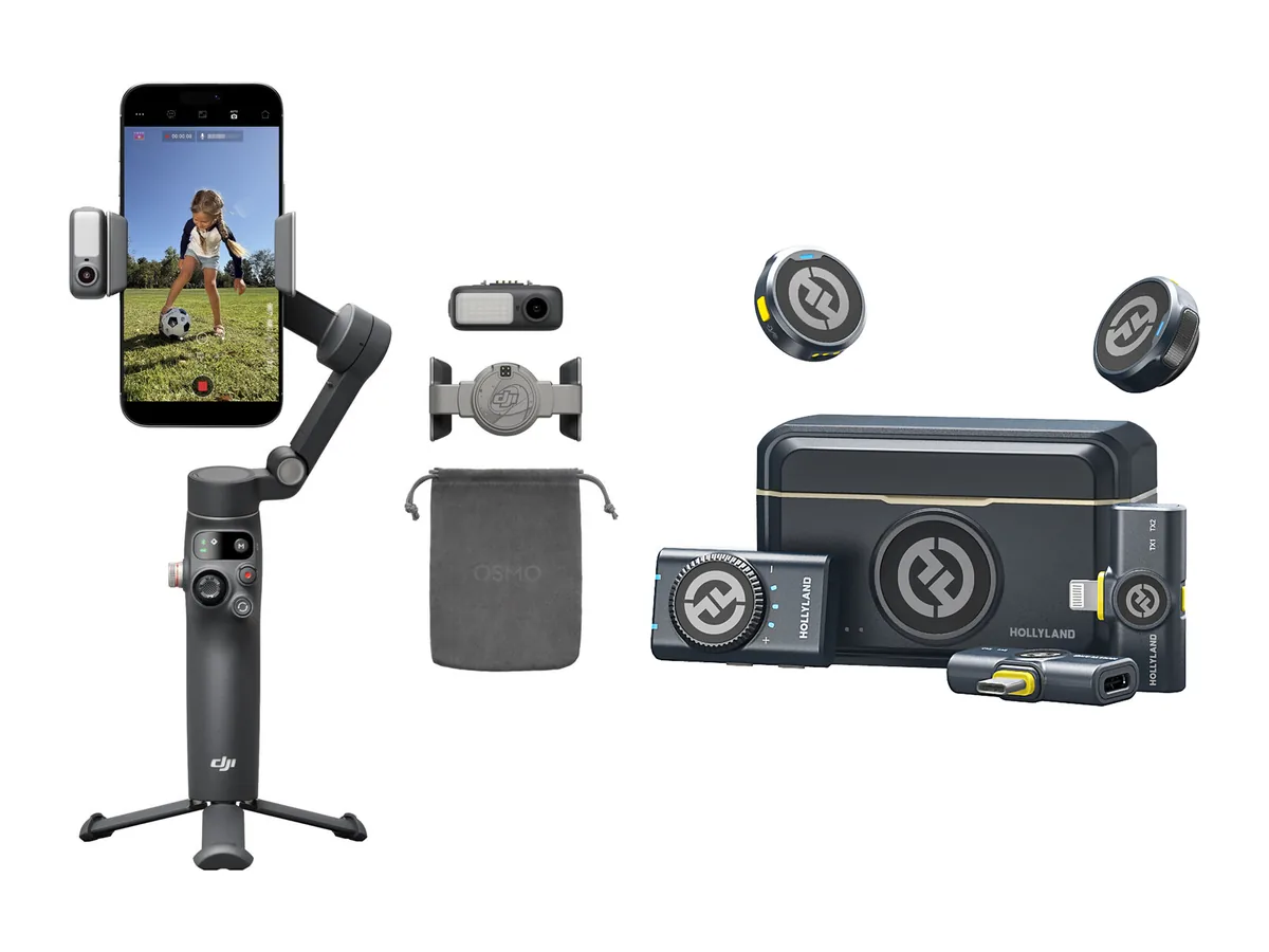 Kit Criador: Osmo Mobile 8 + Lark M2